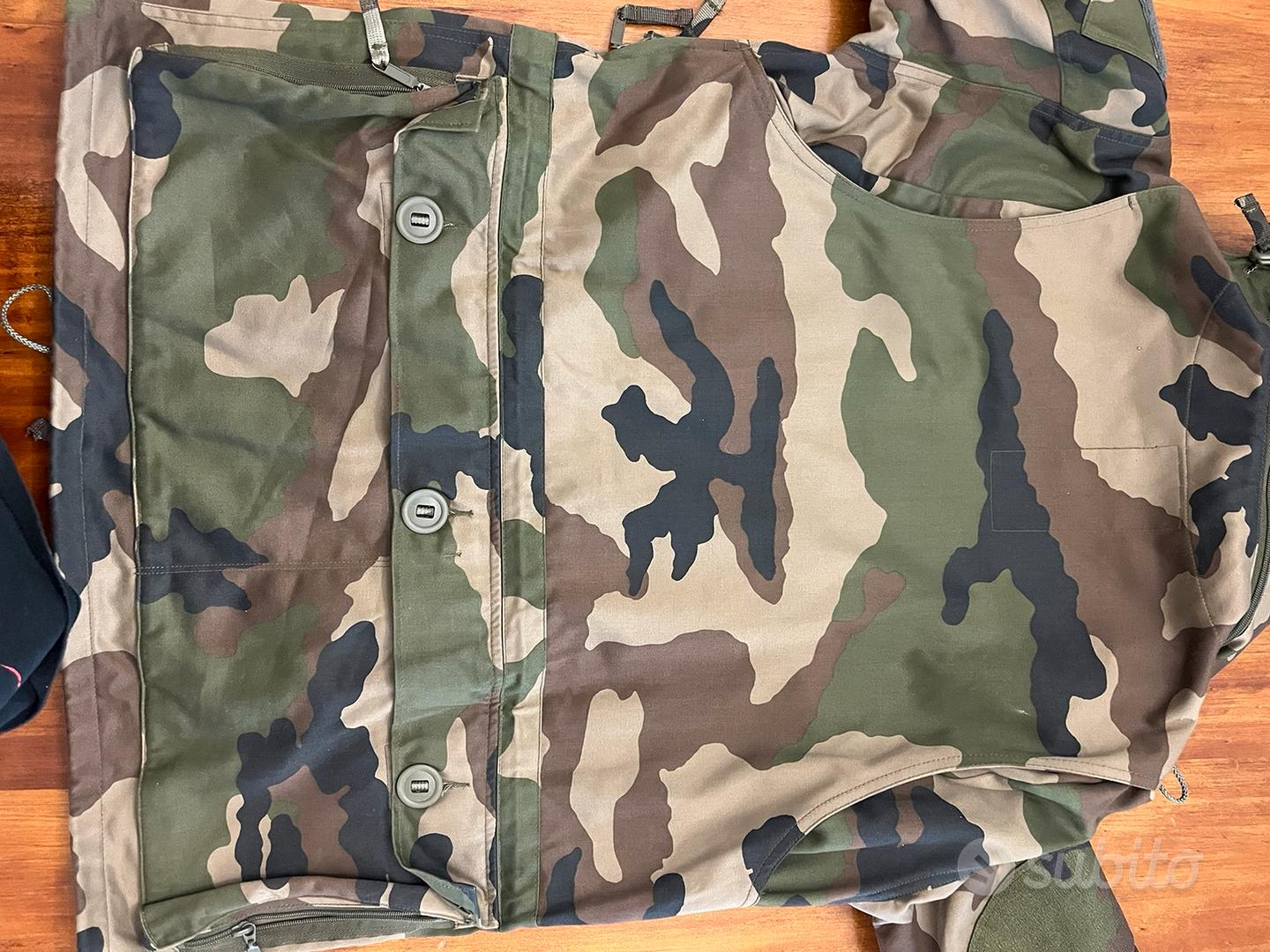 Parka Goretex Militare Esercito Woodland Mimetica - Abbigliamento