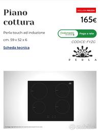 Piano Cottura – Induzione Perla