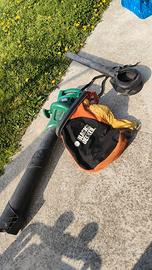 Soffiatore/Aspiratore Foglie Black+Decker a Filo