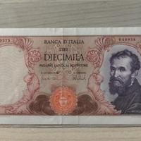 Banconota 10000 £ Michelangelo