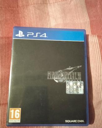 Final fantasy 7 remake ps4
