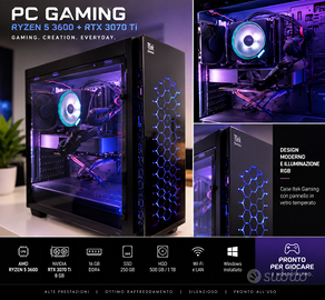 PC Gaming RTX 3070 Ti – Ryzen 5 3600 – 16GB RAM