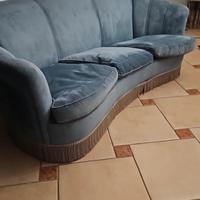 DIVANO 3 POSTI CON 2 POLTRONE STILE COUNTRY
