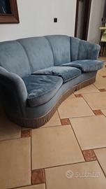 DIVANO 3 POSTI CON 2 POLTRONE STILE COUNTRY