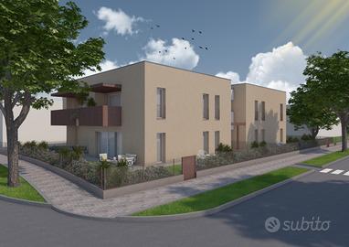 Bicamere con giardino nuova costruzione-RIF.UTVA2