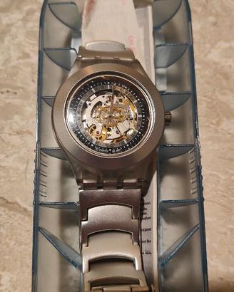 Swatch Diaphane Irony AG 2001 Automatic Wrist Watc