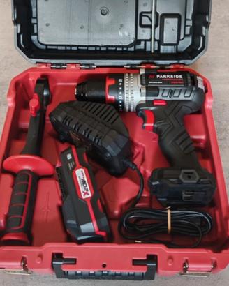 Trapano avvitatore Percussione 20v Parkside Nuovo