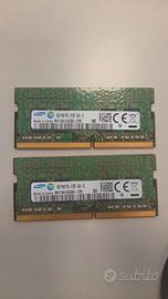 RAM Samsung  4gb 1Rx8 PC4 -2133P per notebook