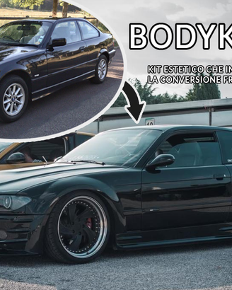 Bodykit Bmw E36 coupe/cabrio - Allargamenti + kit