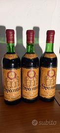 3 bottiglie vino SPANNA CURTI GATTINARA 1964
