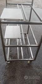 Carrello per scaffalatura