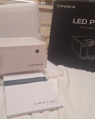 Videoproiettore LED TOPVISION T6 (con cavi)
