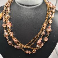 Collana.  cristallo rame Nicole spose