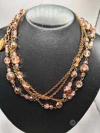 Collana.  cristallo rame Nicole spose