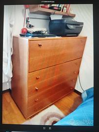 comò che diventa scrivania