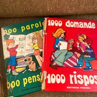 2 Libri vintage prime parole