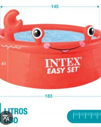 piscinetta impex 800 litri a forma di granchio