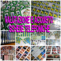 ALTA VALUTAZIONE - RITIRO Schede Telefoniche Ita
