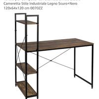 Scrivania moderna industrial