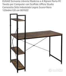 Scrivania moderna industrial