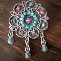 Pendente argento 925 con pietre