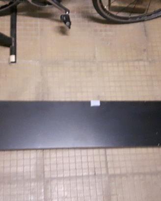mensola Ikea lack 2 metri nero-marrone