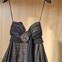 Abito in fantasia leopardato