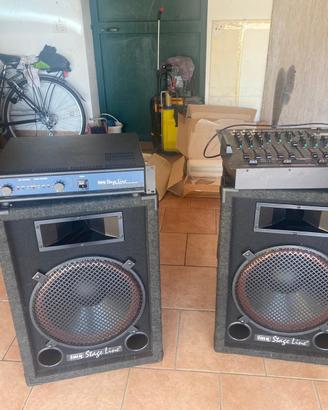 Casse e amplificatore