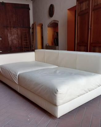 Divano di design in pelle Valentini