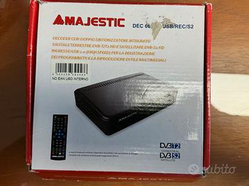 Majestic DEC-661 HD USB REC S2 Satellite