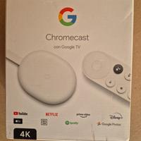 Chromecast  google tv 4k 