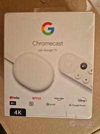 Chromecast  google tv 4k 