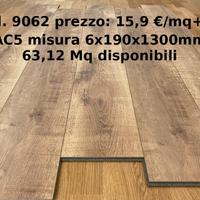 Stock Pavimento Laminato per Bagno e Cucina