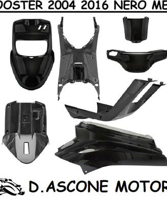 KIT CARENE 7 PEZZI NERO METALLIZZATO 2004 2016
