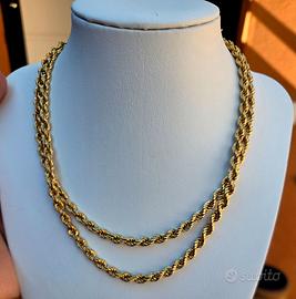 Collana in oro 18 carati