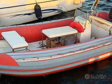 gommone prestige rescue con prua abbattibile