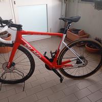 bici corsa Olmo Gepin 4.0 disco ruote carbonio tub
