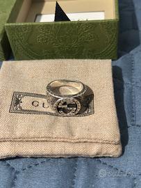 Anello Gucci Uomo Argento 925