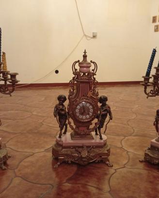 Trittico orologio da camino