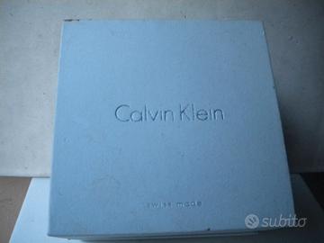 Calvin Klein scatola vintage porta orologio Swiss