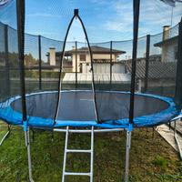 Tappeto elastico songmics  diametro cm 427