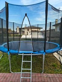 Tappeto elastico songmics  diametro cm 427