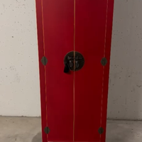 Armadio orientale cinese rosso elegante