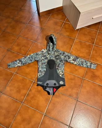 Giacca muta mimetica cressi 3.5mm - Taglia M