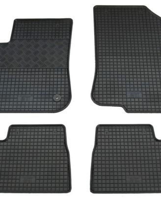 Set Tappetini in Gomma Peugeot 208 e 2008 (Nero)