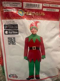 Vestito di carnevale, bimbo elfo