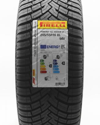 4 Pneumatici 205/55 R16 Pirelli Powergy All Season