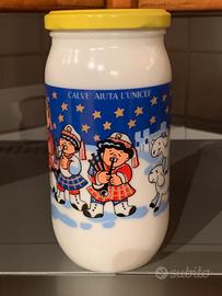 Contenitore vuoto, 1995 Calvè aiuta Unicef - vint