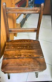 SEDIA SCALETTA PER LIBRERIA