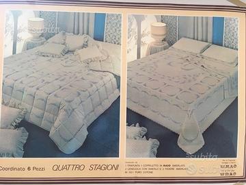 SET letto matrimoniale 4 stagioni VINTAGE NUOVO